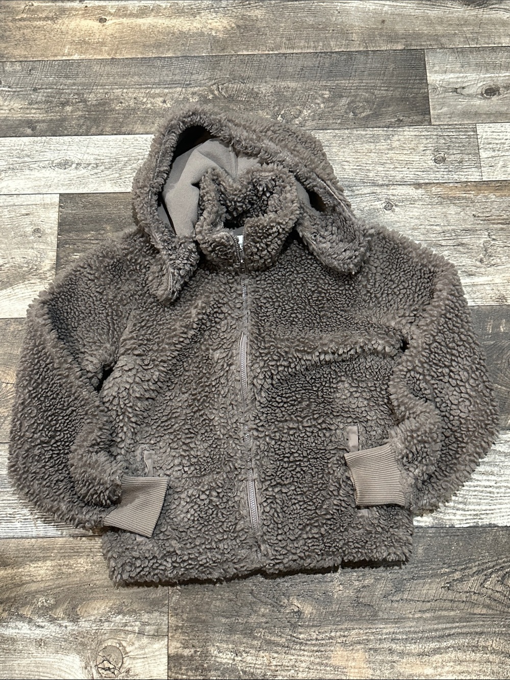 Abercrombie Teddy/Sherpa Jacket